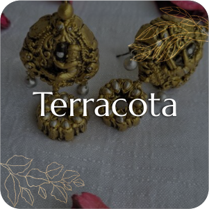 Terracota earrings images