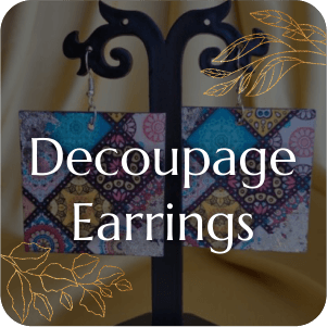 Decoupage Earrings images
