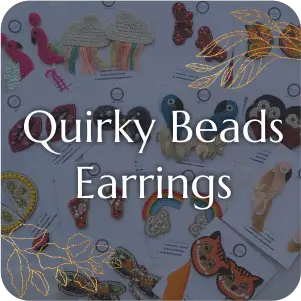 Quirky beads earrings images